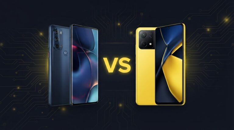 Motorola Edge 60 Pro vs Poco X7 Pro: 5 diferenças que decidem a compra