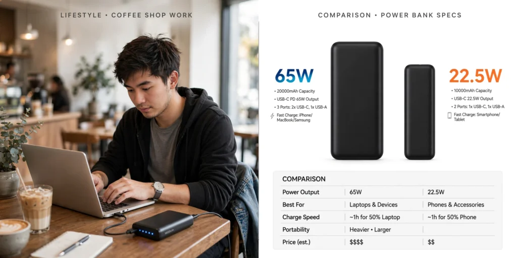 Power Bank Basike 20000mAh 65W Vale a Pena? Testei com Notebook e Celular