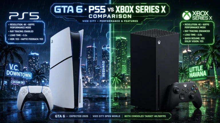 GTA 6: PS5 ou Xbox Series X, qual vence em 2026?
