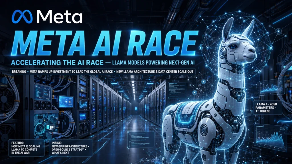 Meta acelera corrida por IA e aumenta aposta na inteligência artificial
