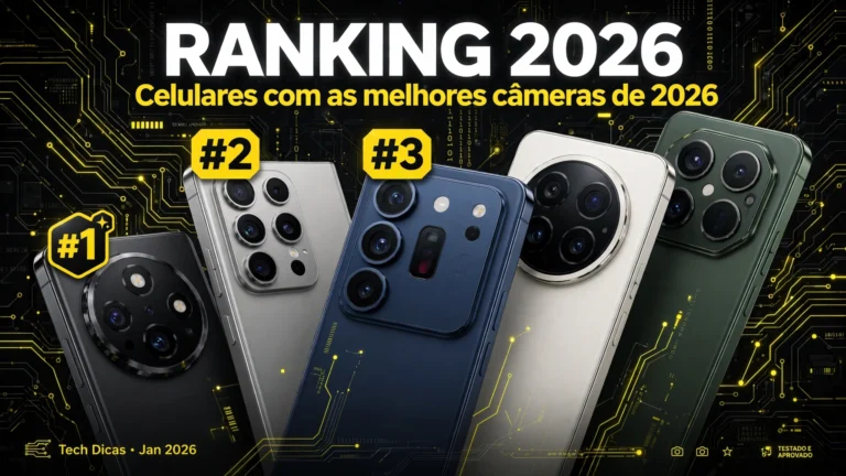 celulares com as melhores câmeras de 2026