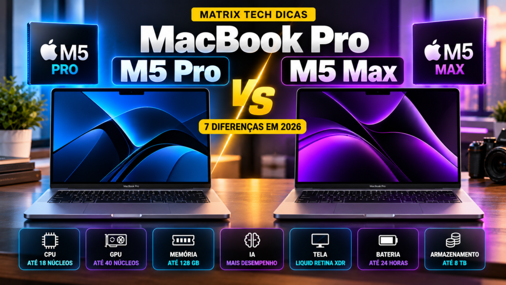 MacBook Pro M5 Pro vs M5 Max